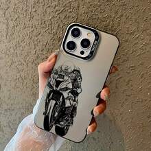 11-17 Galaxy 22-26Phone Case: Stickman Biker - TPU Protective Case |     Shockproof Phone Case |     Scratch-Resistant Case Suitable For  7 / X / XS / 11 Series And  12 / 13 / 14 / 15 / 16 Models - 圖片1PCS - 查看 3