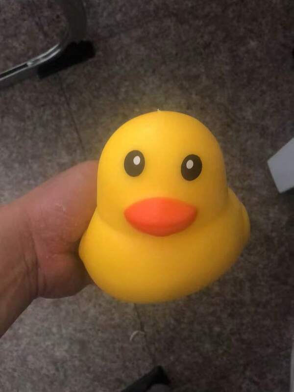 Slow Rebound Shape-Shifting Yellow Duck Toy, Perfect Holiday Gift, Fun And Cute Gift, Birthday Gift, Easter Gift, Halloween Gift, Christmas Gift, Party Gift, Squishy, Squishy Toys, Squishy Stress Toy, Dumpling Squishy
