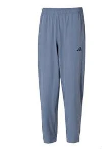 Adidas 全新中彈性輕薄透氣速乾休閒褲男子錐形長褲 - 霧霾藍 - 查看 5