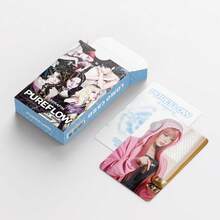 PUREFLOW Lomo Card Set de 92 piezas de tarjetas fotográficas K-Pop, tarjetas fotográficas de ídolos de alta definición, pegatinas, regalo de colección de fans - Multicolor - Ver 8