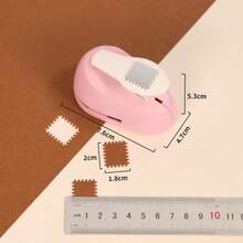 Embossing Punch Tool For Stamps, Children's DIY Handmade Crafts, Rectangular Paper Puncher, Large And Small Sizes, Scrapbooking Flower Punch, Collage Handmade Material Embossing Tool - Stamp Embosser - View 7