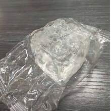 1pc Transparent Realistic Ice Cube Slow Rebound Soft Rubber Toy, One Size, Sent At Random, Realistic Ice Texture, Slow Rebound Squeeze Stress Relief Toy, Crystal Jelly Shaped Soft Rubber Decor, Portable Office Desk Anxiety Relief Sensory Toy, Independent OPP Bag Packaging, Suitable For Holiday Party Gifts - White - View 10