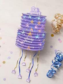 1pc Mini Pull String Piñata Surprise Gift Box, Children's Birthday Party Holiday Gathering Decoration - Piñata - View 5