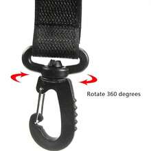 Heavy Duty Skateboard Carrying Strap, Portable Roller Skate Carrying Rope With Carabiner Hook, Ergonomic Handle, Suitable For Inline Skates, Ice Skates, Ski Boots Accessories - Multicolor - View 9