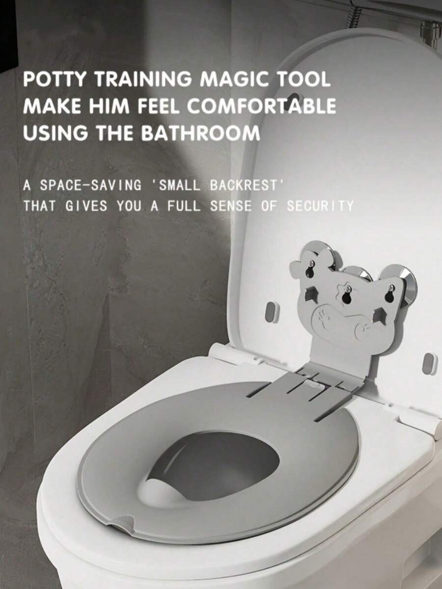 Cartoon Cute Toilet Seat Cover, Toilet Seat Pad, Toilet Seat Cushion, Convenient Foldable, Washable, Non-Fading, Portable Space-Saving