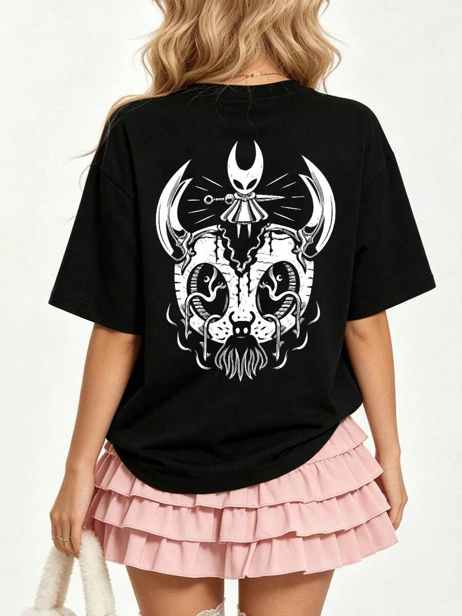 Women T-Shirts - Black - View 1