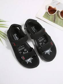 Women Cutout Slide Sandals, Minimalist Slip On Flat Mules, Casual Daily Summer Beach Slippers - Black - View 7