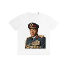 Dictator Mbappe T-Shirt, Funny Soccer Tee, Kylian Mbappe Fan Gift, Football Lover Shirt ANJO - White - View 7