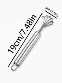 1/2 Pieces Stainless Steel Coconut Cream Slicer/Home Use Coconut Shredder/Kitchen Manual Scraper. - Silver - View 12