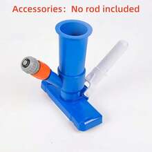 Pool Cleaning Vacuum Jet Tool With Pole Set, Vacuum Head Accessory Without Pole, Swimming Pool Vacuum With Surface De-Fogging Function, Swimming Pool Maintenance Kit, Suitable For Swimming Pools, Fountains, Compact Swimming Pool Vacuum Jet, Includes Debris Bag And Pole, Lightweight Swimming Pool Maintenance Tool - A - View 11