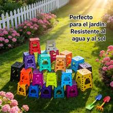 Heavy-Duty Folding Step Stool, Non-Slip, Easy To Clean, Ideal For Kitchen, Apartment, And Home Cleaning, Random Color - Random - View 3