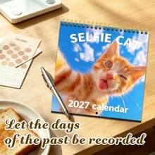 2027 New Calendar, Warm Style Calendar, Owl 1, Birthday, Anniversary Memo, Can Be Placed On Desk Or Hung On Wall, Birthday, New Year Gift For Girls, Back To School Gift - LX-205 - View 13