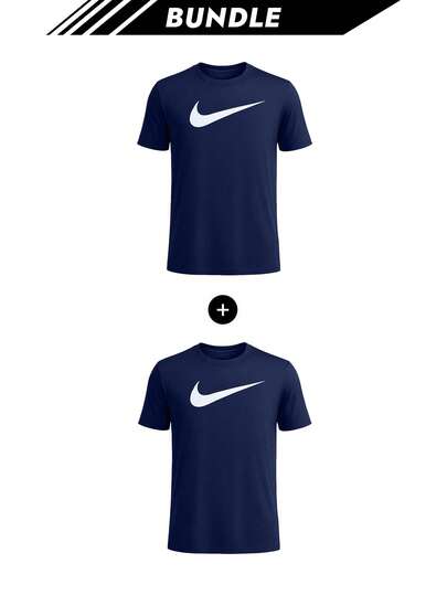 [Bundle] NIke Park 20 Youth Dri-FIT T-Shirt Navy X 2