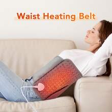 Hailicare Multi-Function Heating Pad, 10 Pengaturan Suhu, 4 Pengaturan Timer, Desain Perekat Velcro, Kantong Penghangat Tangan Tambahan, Kain Super Lembut, Dapat Dicuci dengan Mesin, Kontrol Jarak Jauh, Mencapai Suhu yang Ditetapkan Setelah 10 Menit Dicolokkan, Selimut Penghangat Tubuh untuk Musim Gugur/Dingin, Hadiah Natal - Steker Tipe AS A (110-127V) - View 3