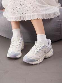Skechers Women's Sports Casual Shoes AIR-COOLED MEMORY FOAM 26 Summer Outfit Daily Outdoor Travel Casual Shoes 150866-WLVB - Beige - View 5