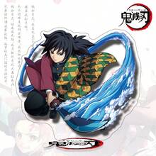 KIMETSU NO YAIBA 1 Set Isi 6 Standee Karakter Besar, Pengerjaan yang Indah dan Desain Modis, Bahan Akrilik Dua Lapis Transparan dan Tembus Cahaya (Tebal 4mm, Tahan Lama dan Anti Pecah), Cocok Sebagai Dekorasi Meja atau Hadiah yang Berkesan untuk Penggemar Anime - MultiWarna - View 17