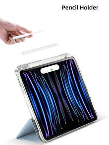 DANYCASE 保護殼，相容於 iPad A16 2025、Air 11/13、M3 2025、Mini 7 A17、Pro 2024、Air 11/13、M2 2024、Pro 11/13、M4 2024、Pro 12.9、7/8/9代、10.2、10代、10.9、Air 4/5、10.9、Pro 11、4/5/6代、Mini 6 - 藍色 - 查看 3