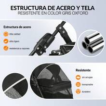 Pet Strollers - Black - View 3