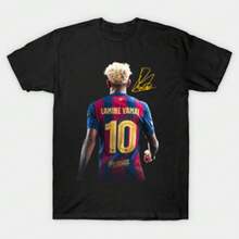 Camiseta Retro de la Copa del Mundo Vintage, Estampado Clásico, Cuello Redondo de Algodón, Camiseta Unisex de Verano - Negro - Ver 1