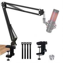 NB35-ProBoom Microphone Boom Arm, Compatible With Blue QuadCast SoloCast Fi Fine AM8 And Most Microphones, Desktop Microphone Stand With 3/8" To 5/8" Adapter - NB35-pro - View 2