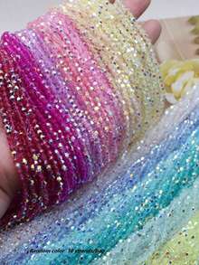 10 Pieces Of Sharp Beads Roasted Color