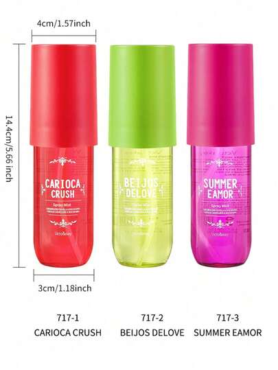 3PCS/1PC 90ml Tropical Beach Fragrance, Same As Big Brand. Indoor/Outdoor Air Freshener, Fragrance Room Spray, Clothing Spray, Long-Lasting Scent, Suitable For Home, Wardrobe, Car; Air Freshener, Long-Lasting Clothing Fragrance Spray, Skin-Friendly Formula, Suitable For Clothing, Bed Sheets, Indoor Decor; Long-Lasting Freshness