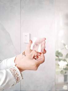免鑽孔插頭掛鉤黏貼式插座固定器,適用於家用電器、充電頭與電源線,廚房小工具 - 均碼 - 查看 8