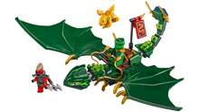 LEGO Ninjago Lloyd's Green Forest Dragon (71829) - 彩色 - 查看 3