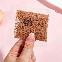 Brown G Series 2.6mm Mini Fusion Beads, High Quality Iron Fuse Beads Refill Pack, Compatible DIY Pixel Art Material For Handmade Jewelry & 3D Craft Decoration - Multicolor - View 16