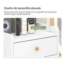 Soporte De Secadores Para Barbería Con Cajones Moderno - Dorado - Ver 4