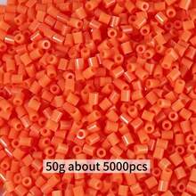 5000顆迷你熔珠 2.6mm 微型熔珠 DIY 燙貼珠 Perler 珠 Fusion 珠 燙貼珠玩偶，適用於珠寶製作、像素藝術燙貼耳環、手工玩偶吊飾、裝飾飾品 - 多色 - 查看 23