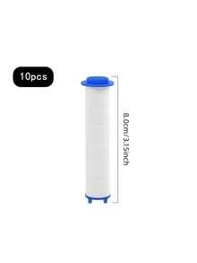 10-30pcs Shower Head Filter - PP Spa Cotton Filter - Shower Head Water Purification - Bathroom Accessories - Spa Cotton Material - Shower Filter - View 8