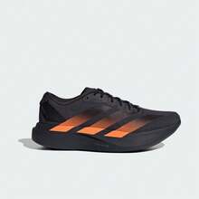 adidas Adizero Evo SL 舒適經典黑橙色增高跑步鞋 男款 - 黑橙色 - 查看 6