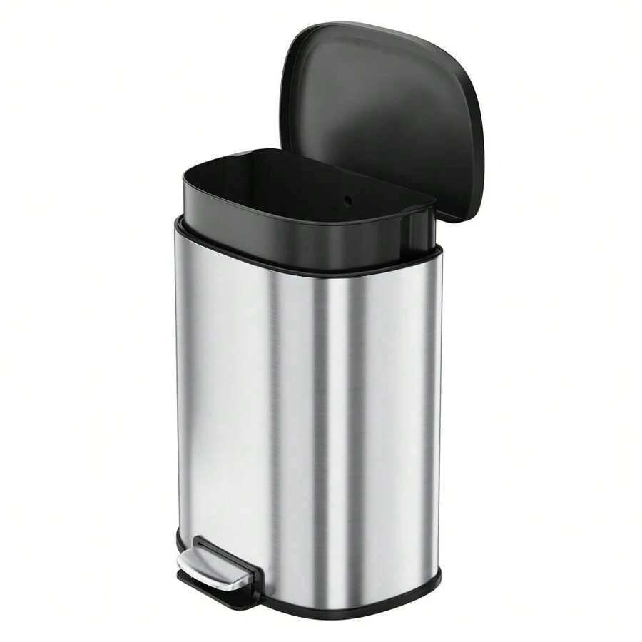 Trash Cans - Silver - View 1