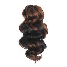 HONG SHI JIA Rambut Crochet Ocean Wave 8 inci terbuat dari serat sintetis berkualitas tinggi untuk rambut kepang keriting gelombang dalam suhu rendah. - MultiWarna - View 9