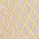 Cream Mesh Base - Apricot Small Diamond Pattern