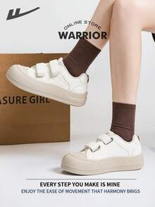 Warrior Women's Board ShoesSpring And SummerComfortable Modest Style Casual Yet Sleek Sneakers Applicable Throughout The Year Wear-Resisting All-Day Wear Training Sneakers Running Shoes - Beige - View 4