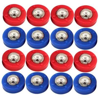 WOONEKY Mini Shuffleboard Juego De Mesa 24 Discos De Tejo Portátiles 0.94In Accesorios De Repuesto para Curling Juego Interactivo para Familia Y Escritorio