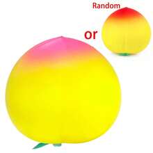 1pc Extra Large Realistic Pineapple Squeeze Ball, Soft Pressure Relief Toy, Slow Rebound Sensory Toy, Fun Squeezing Toy For Kids, Party Favor, Birthday Gift - Multicolor - View 14