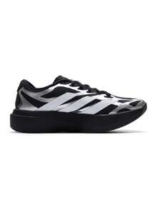 Adidas 男款 2026 春夏 ADIZERO EVO SL EXO M 輕量舒適日常通勤休閒跑步鞋 KI4764 - 黑色/白色/亮金屬鐵灰 - 查看 7