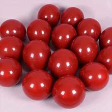 20pcs/50pcs/100pcs Large Red Round Latex Balloons - Vibrant And Romantic Decoration For Valentine's Day, Wedding, Birthday Celebrations - Red - View 5