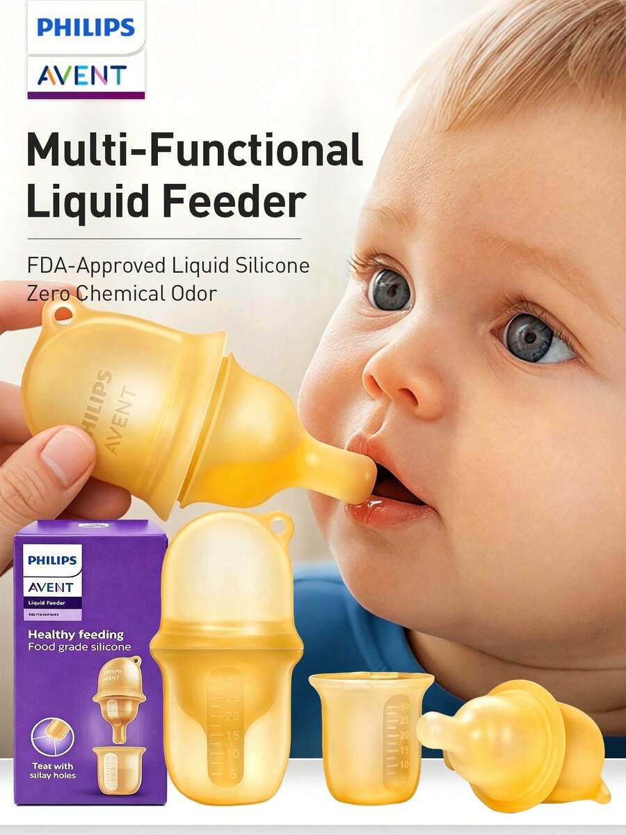 Philips Avent Newborn Multi-Function Liquid Feeder, Anti-Choke Medication Feeder