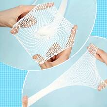 1pc 200.0cm Long Mesh Elastic Bandage, Breathable Tubular Mesh Bandage, Tubular Elastic Stretch Band, Elastic Mesh Bandage - White - View 5