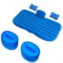 1pc Car Inflatable Bed, Car Accessories, Rear Seat Sleeping Pad, Suitable For SUV And SUV, Travel Inflatable Bed, Universal SUV/Sedan Inflatable Bed, Portable Travel Camping Sleeping Pad - Perfect Gift For Drivers - Straight-grained Round Mound - View 10