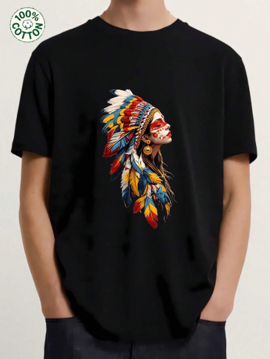 Camisetas de hombre - Negro - Ver 1