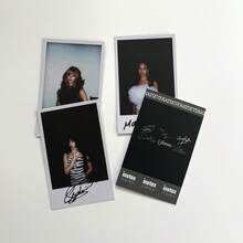 1 Set 6pcs KATSEYE Cat Eye Photo Cards, Merchandise Bonus Cards, Signed Photo Cards - Multicolor - View 3