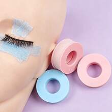 MyAoKuE-Up 2 Pcs Combined Eyelash Tape, Silicone Non-Woven Fabric Isolation Tape, Soft And Breathable, Used For Eyelash Grafting And Eyelash Extension, Eyelash Curling Tool, Suitable For Daily Use At Home And During Travel. - Multicolor - View 7