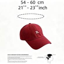 1 buah Topi Baseball Bordir Bergaya dan Awet Muda, Cocok untuk Perlindungan Matahari di Luar Ruangan, Dapat Diatur, Cocok untuk Liburan, Belanja, Pesta - Beraneka warna - View 8