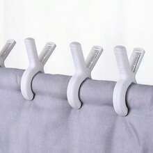 6pcs Beach Towel Clips Heavy Duty Plastic Non-Slip Clips Set For Pool Lounge Chair Towel Holder Anti-Slip Decorative Sunbathing Beach Vacation Pool Accessories Durable Waterproof Outdoor Summer Travel Essentials Christmas Gift For Women Men - View 9