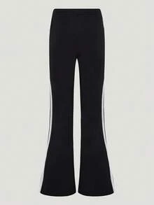 Adidas Women's FAV 3S FL PNT Knit Pants KZ1535 - Black - View 2